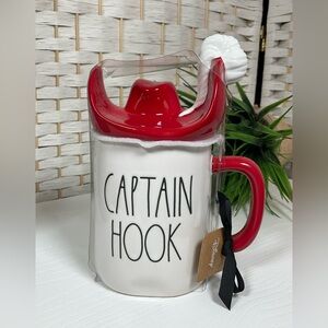 NWT- The Disney Collection by Rae Dunn Captain Hook Mug